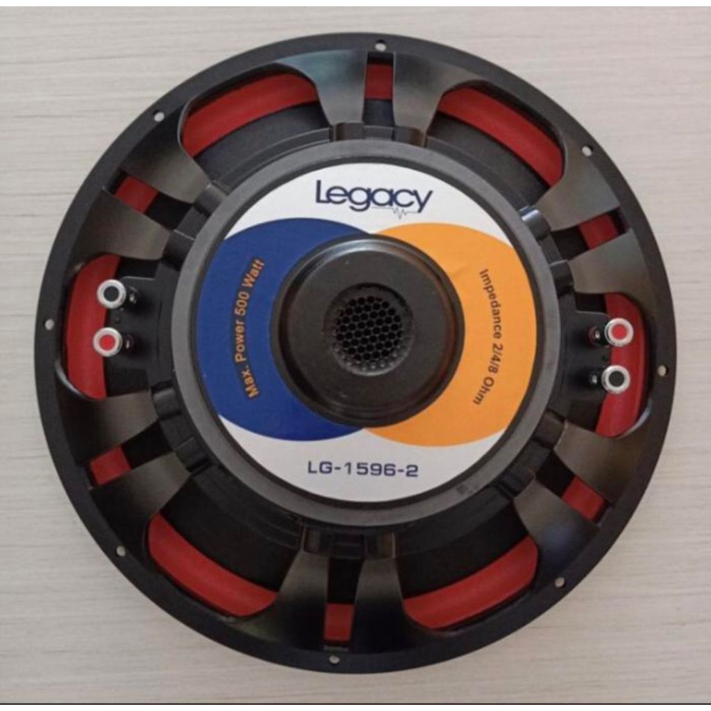 Speaker Subwoofer 15 inch Legacy LG 1596-2 500 Watt Double Coil Original