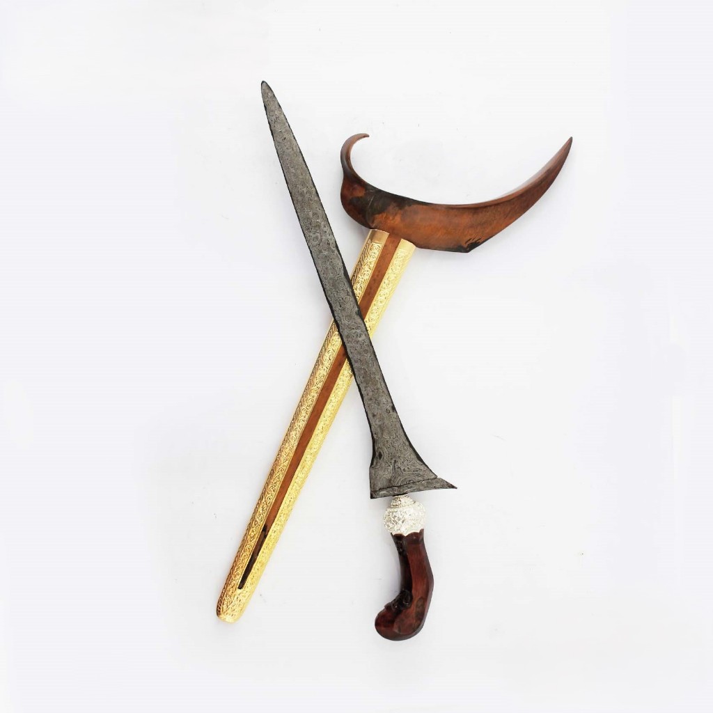 Keris Ladrang Solo Timo Selut Udan Emas Blewah Emas KD940