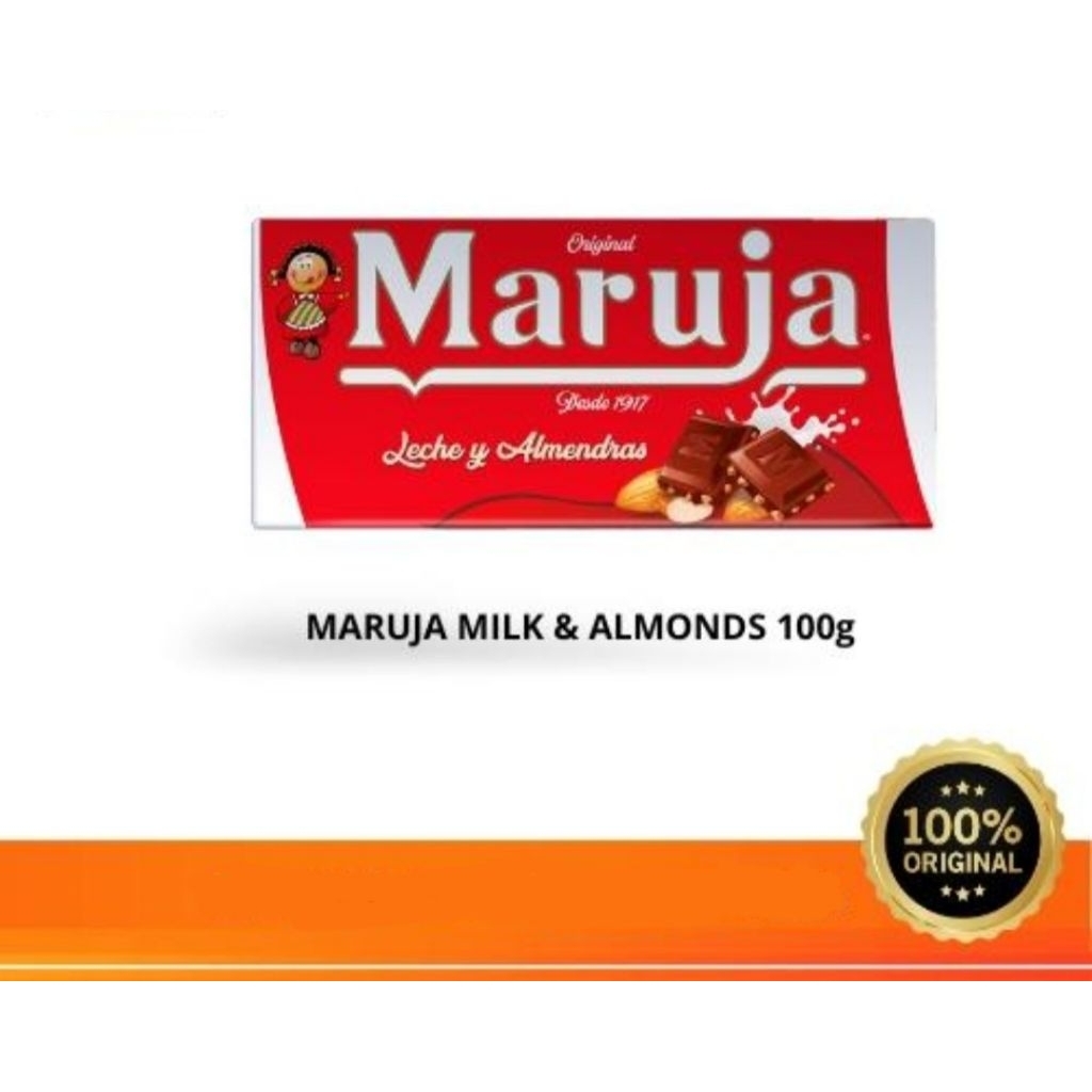 

Maruja Chocolate With Milk & Almonds (100 Gr)