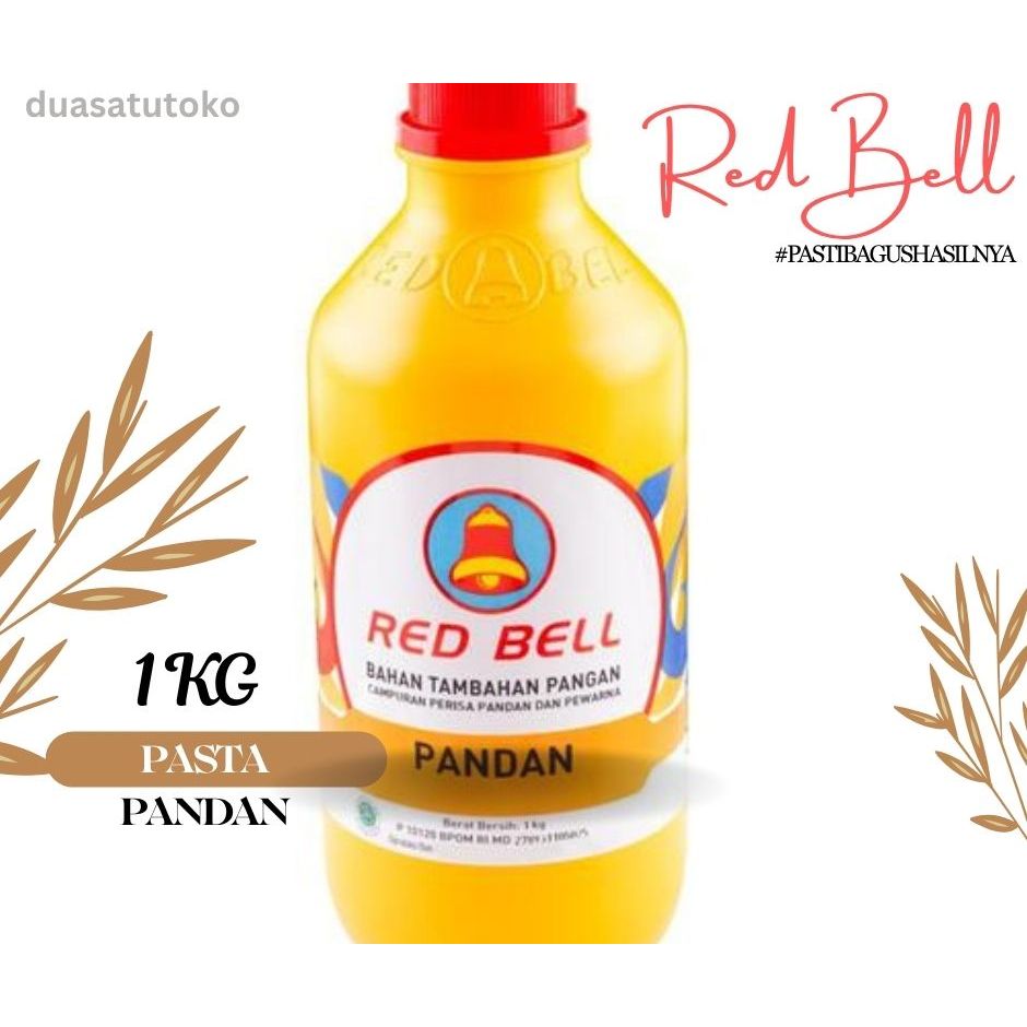 

RED BELL PASTA PANDAN 1 KG / PASTA PANDAN REDBELL 1 KG TERMURAH