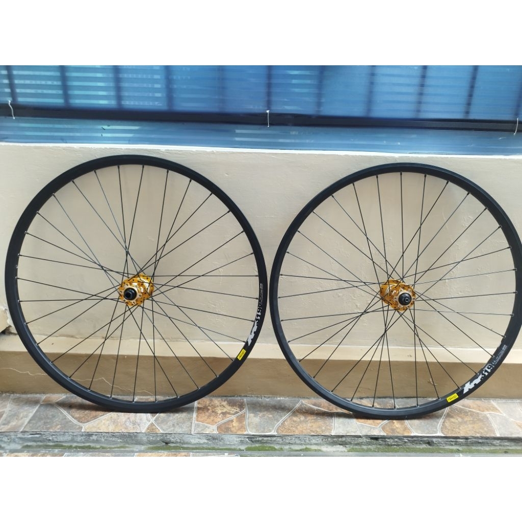 wheelset Mavic 29er Freehuh Strummer Bisa TA dan QR