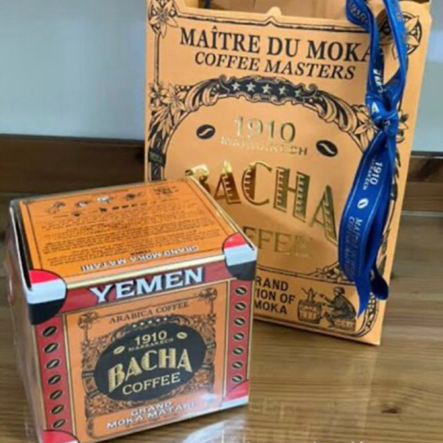 

Yemen Grand Moka Matari Yanman Bacha Coffee Giftbox isi 12 bags Kopi Drip Arabika Arabica