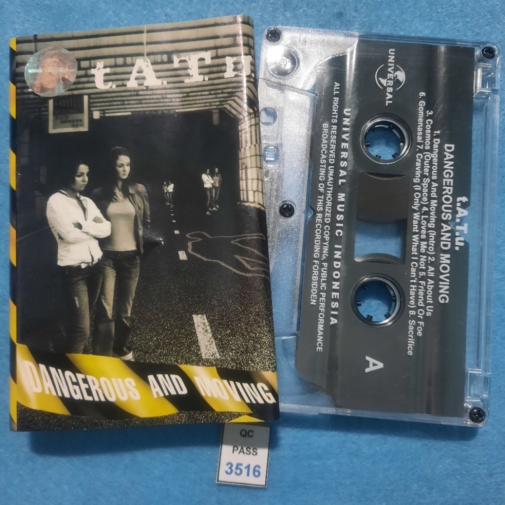 Kaset pita Tatu / Dangerous and Moving