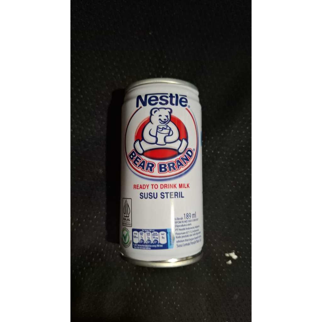 

nestle susu steril bear brand kaleng 189ml