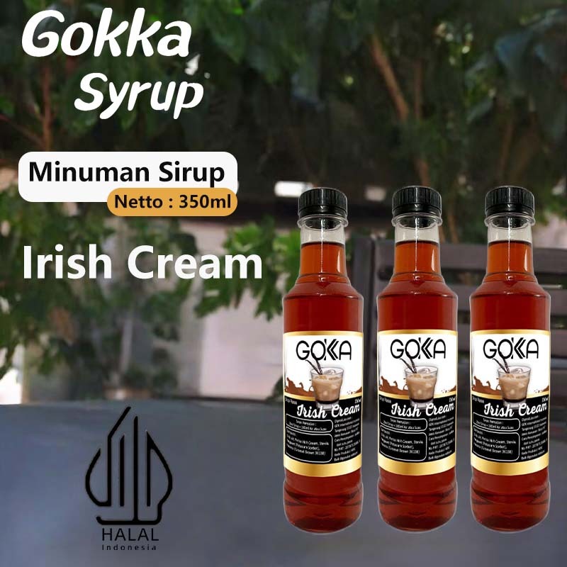 

GOKKA Sirup Minuman Rasa Irish Cream 350ml Syrup / Irish Cream Juice