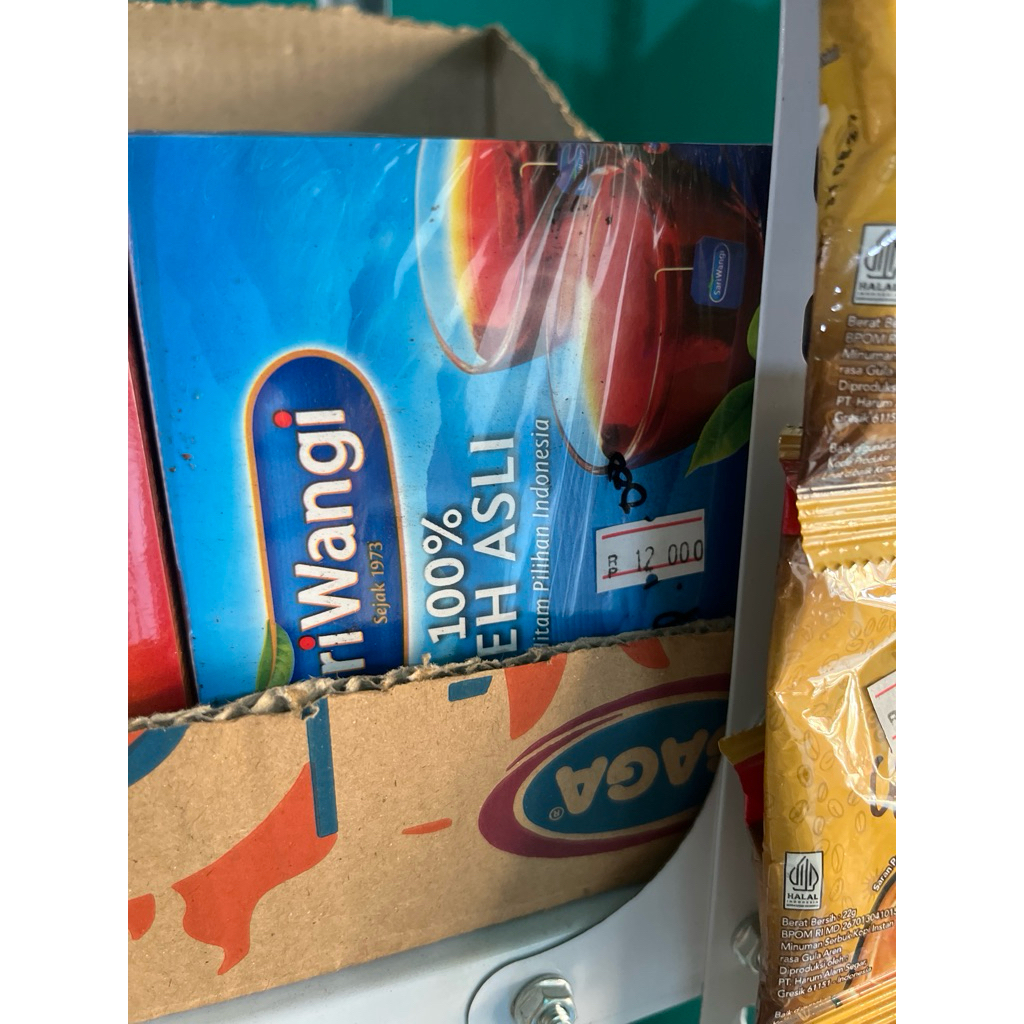 

sari wangi teh isi 50 pcs murah 12.5k