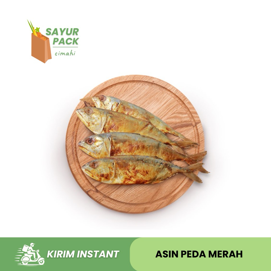 

ASIN PEDA MERAH 2 pcs | ikan asin peda merah | sayur instant cimahi