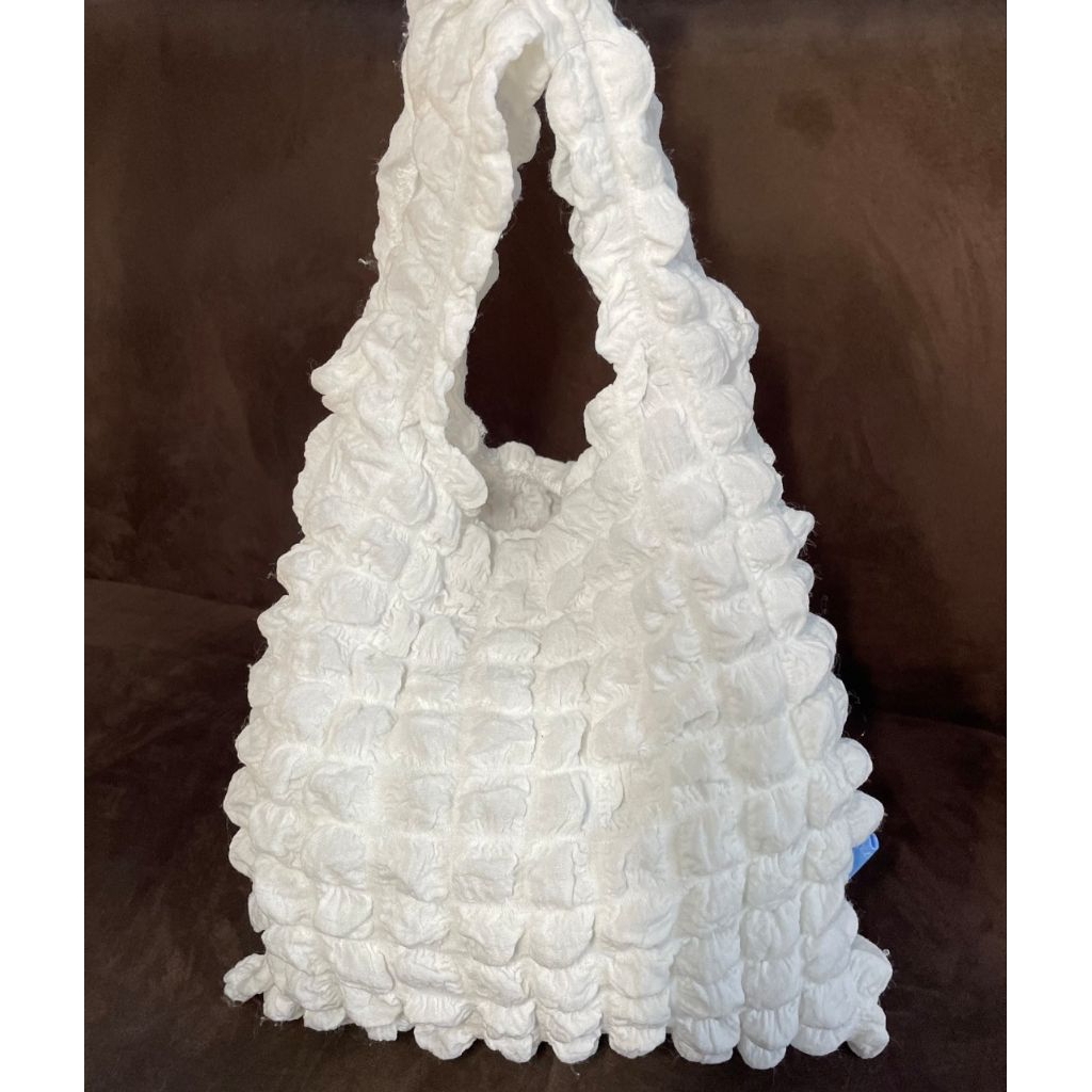 Preloved Tas jinjing popcorn bag rubber korea style.