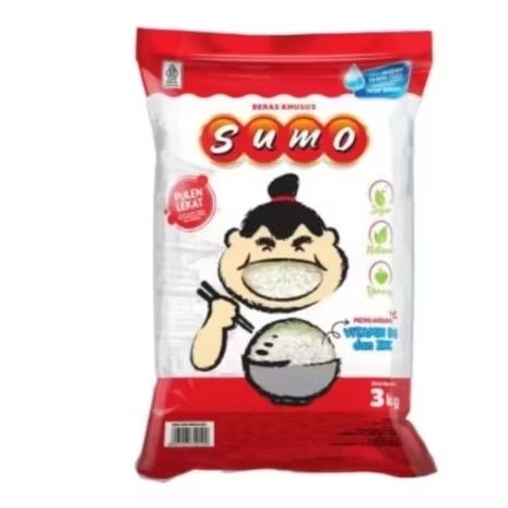 

Sumo Beras Pulen Fortifikasi Kemasan Merah 3 kg