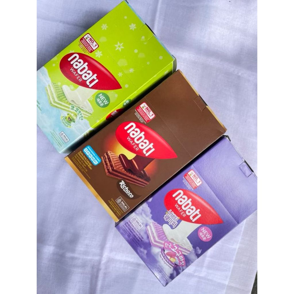 

NABATI WAFER COKELAT PANDAN UBI UNGU