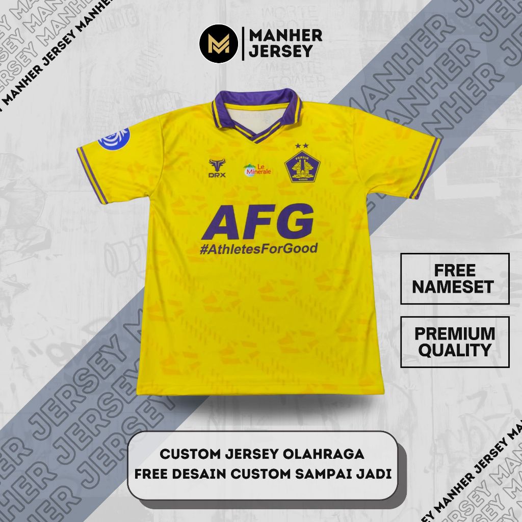 Jersey Persik Kediri Third 3rd 2024 2025 Full Printing