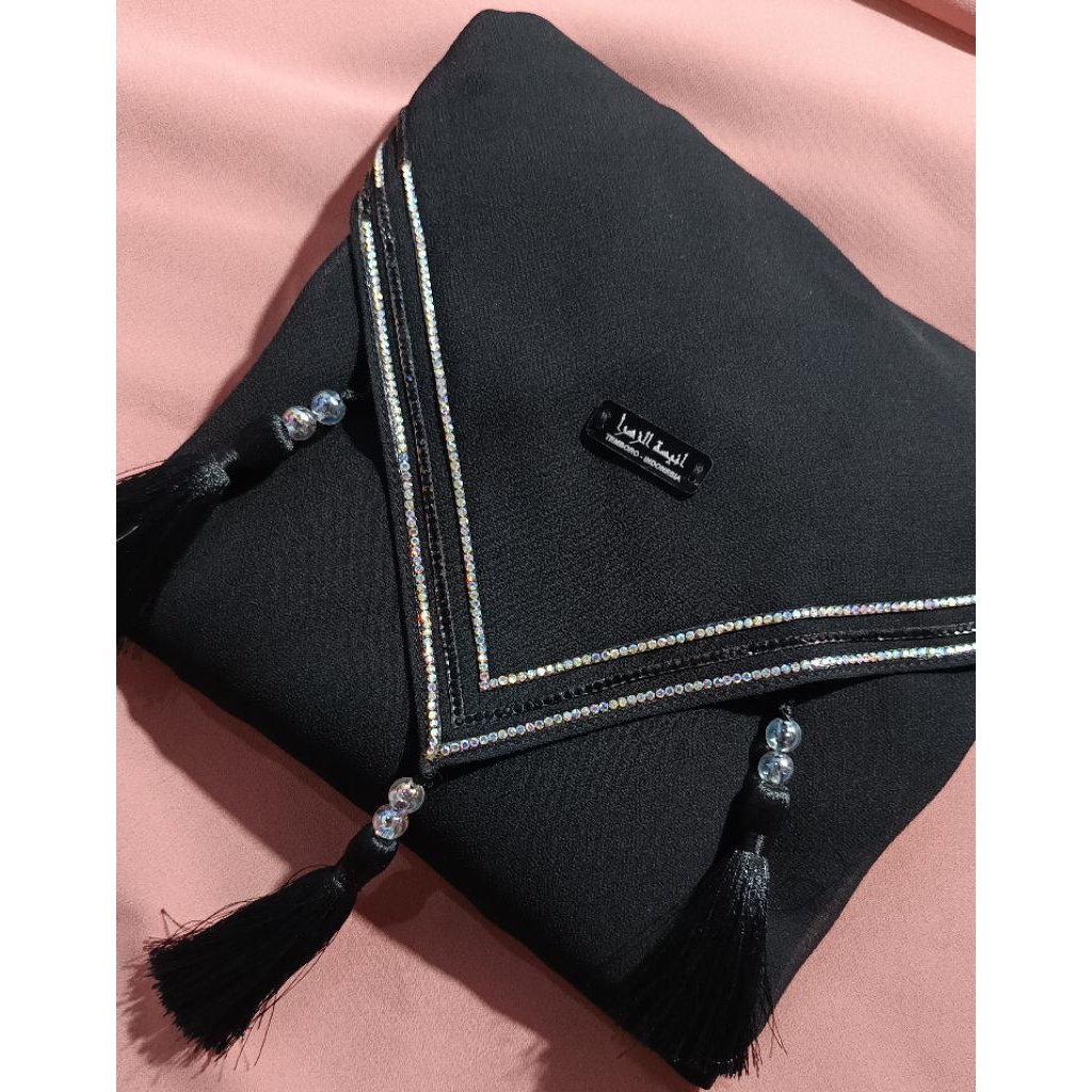 Khimar ZAINA segiempat instan zipper set cadar Matt cerruty babydoll armany/ Khimar tassel/ jilbab t