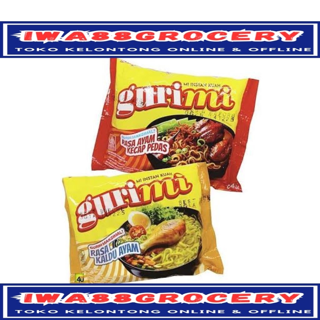 

Gurimi mie instan 1pc all varinat