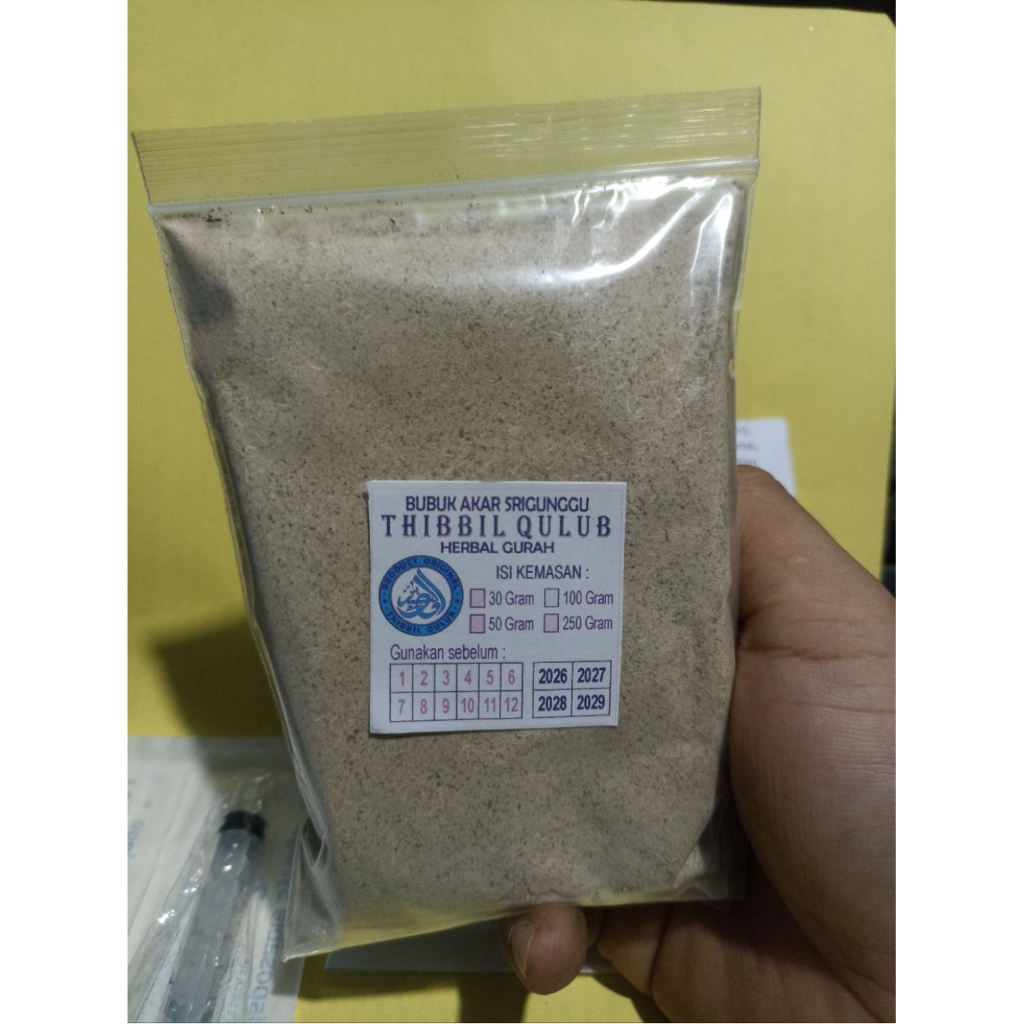 

Bubuk Akar Srigunggu STANDAR 250 Gram [ Paket Gurah Hidung ]