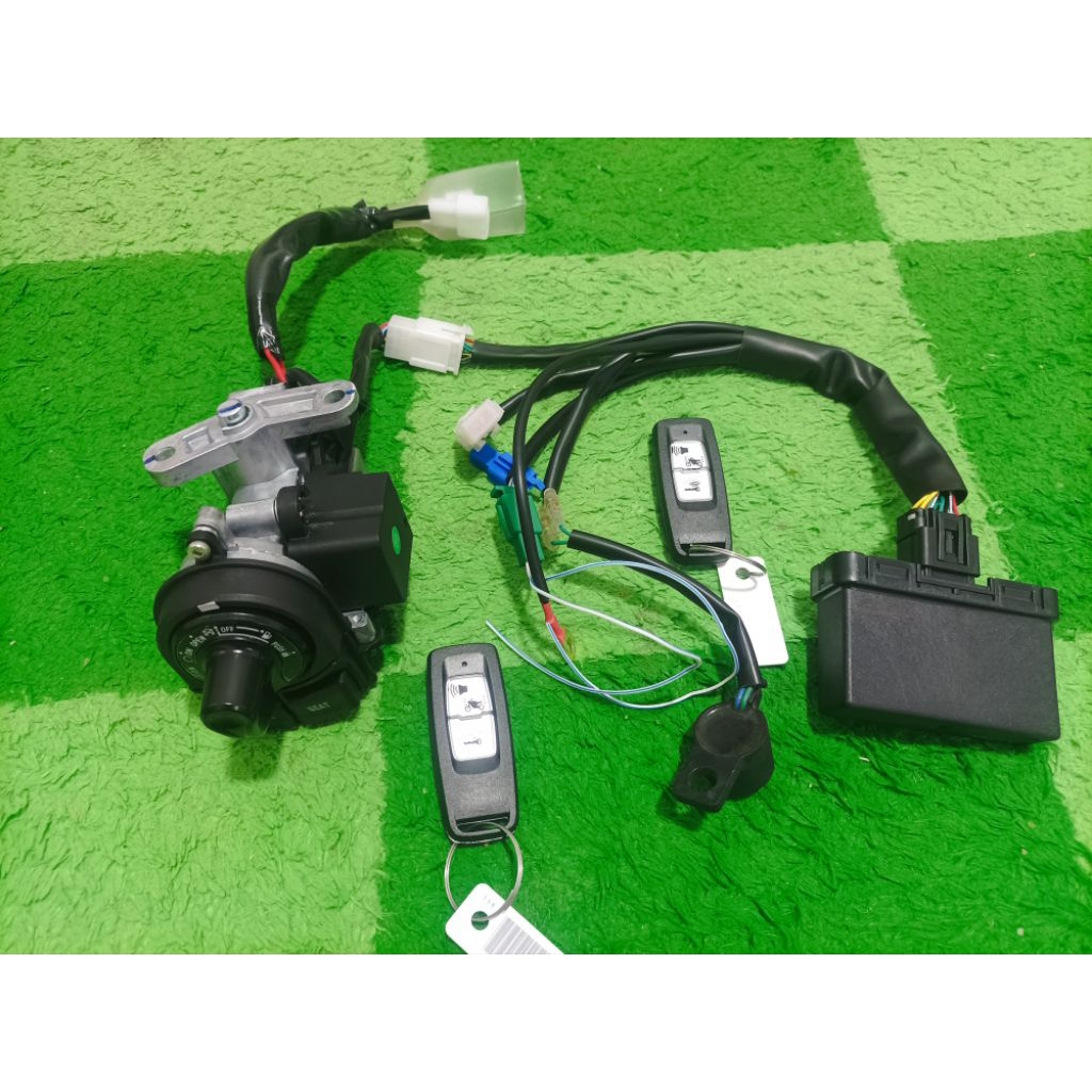 Kunci Kontak Keyless New NMAX Original Kumplit Satu Set