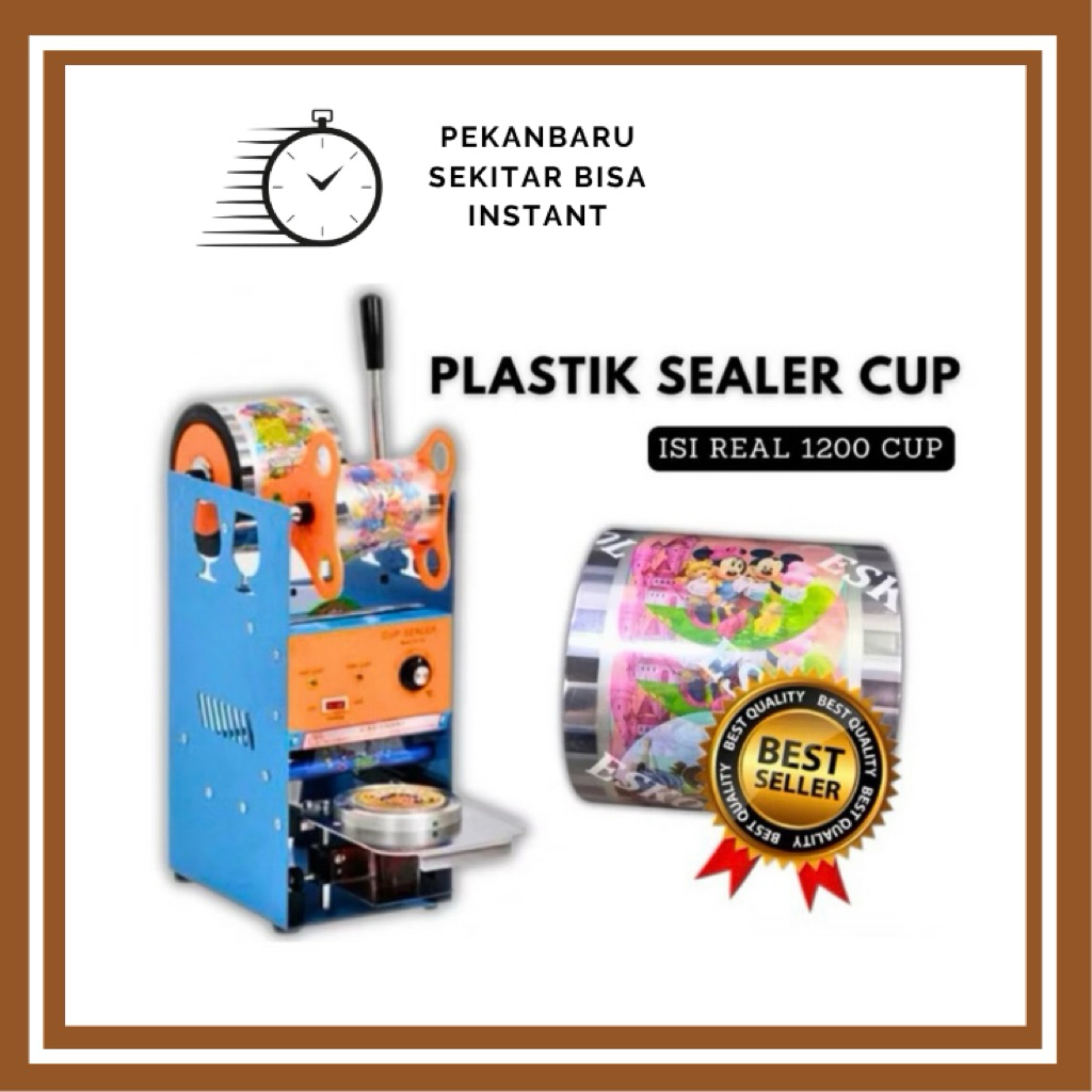 Seal Cup / Tutup Minuman Press / SEAL CUP 1200 termurah