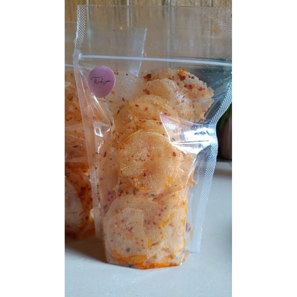 

kripca ( keripik kaca ) extra pedas