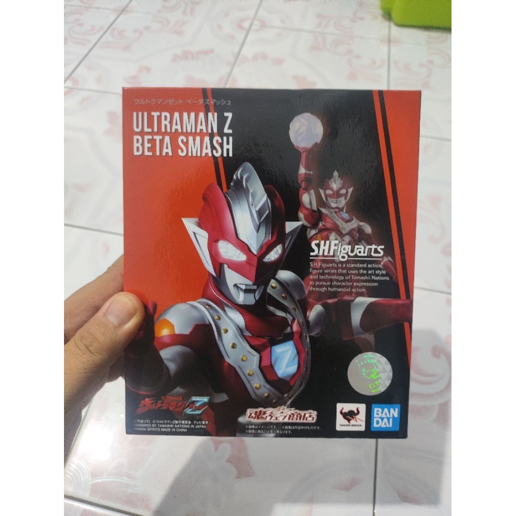 Shf Ultraman Z Beta Smash original ori figure