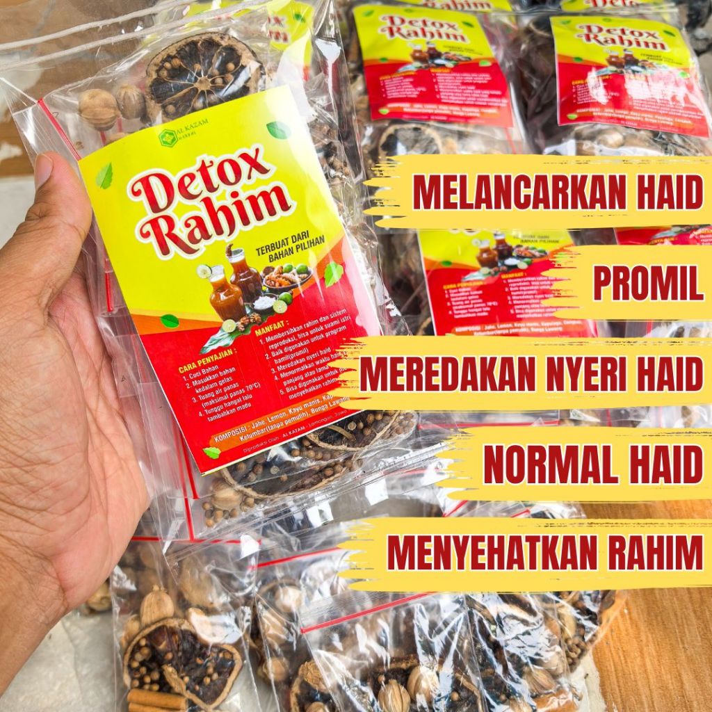 

1pack Wedang JSR Ramuan Herbal Rempah Alami Lancar Menstruasi Promil - Isi 10pcs