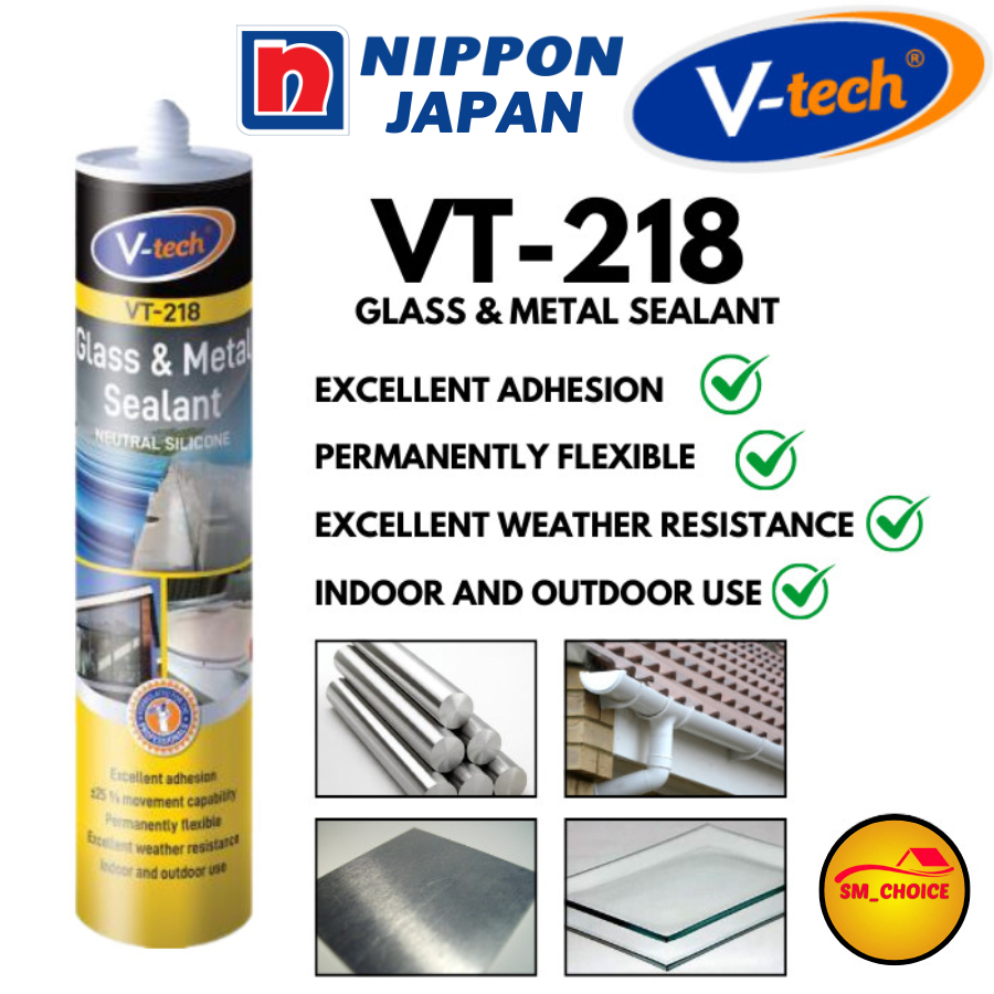 Sealant Nippon VT 218 Netral - Clear