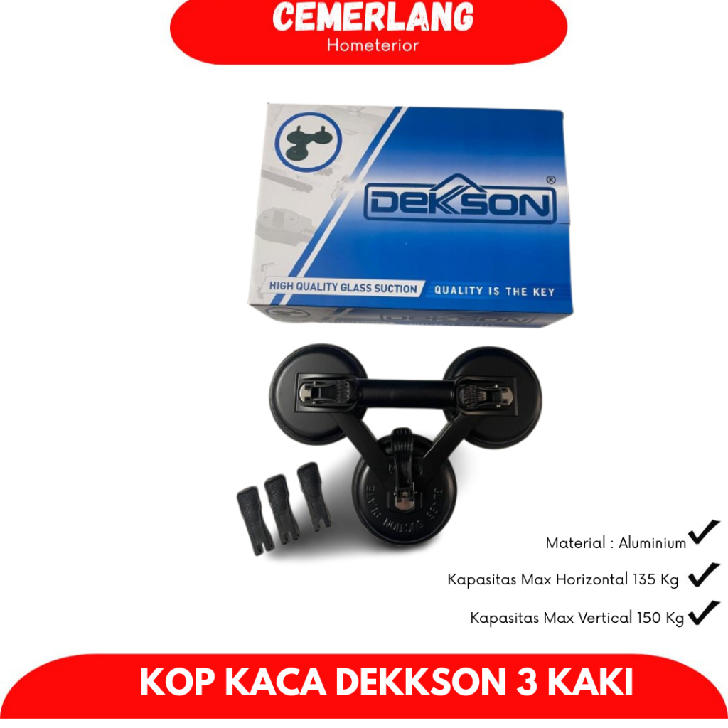 Kop Kaca 3 Kaki Dekson / Kop Kaca Dekson 3 Kaki