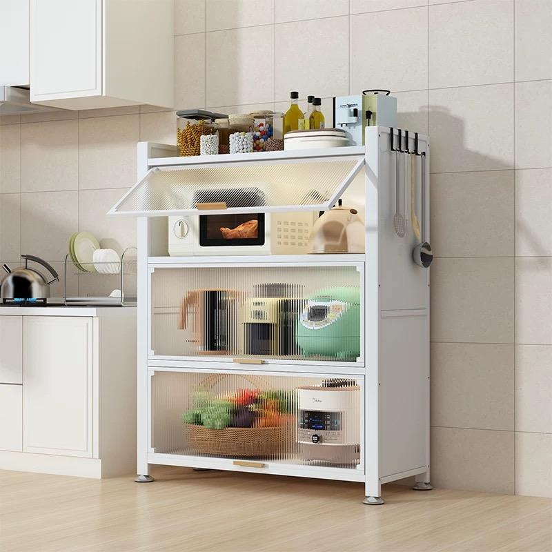 Lemari Piring 4 Susun Lemari Dapur Rak Dapur Minimalis Lemari Dapur Besi Rak Piring Rak Dapur Besi