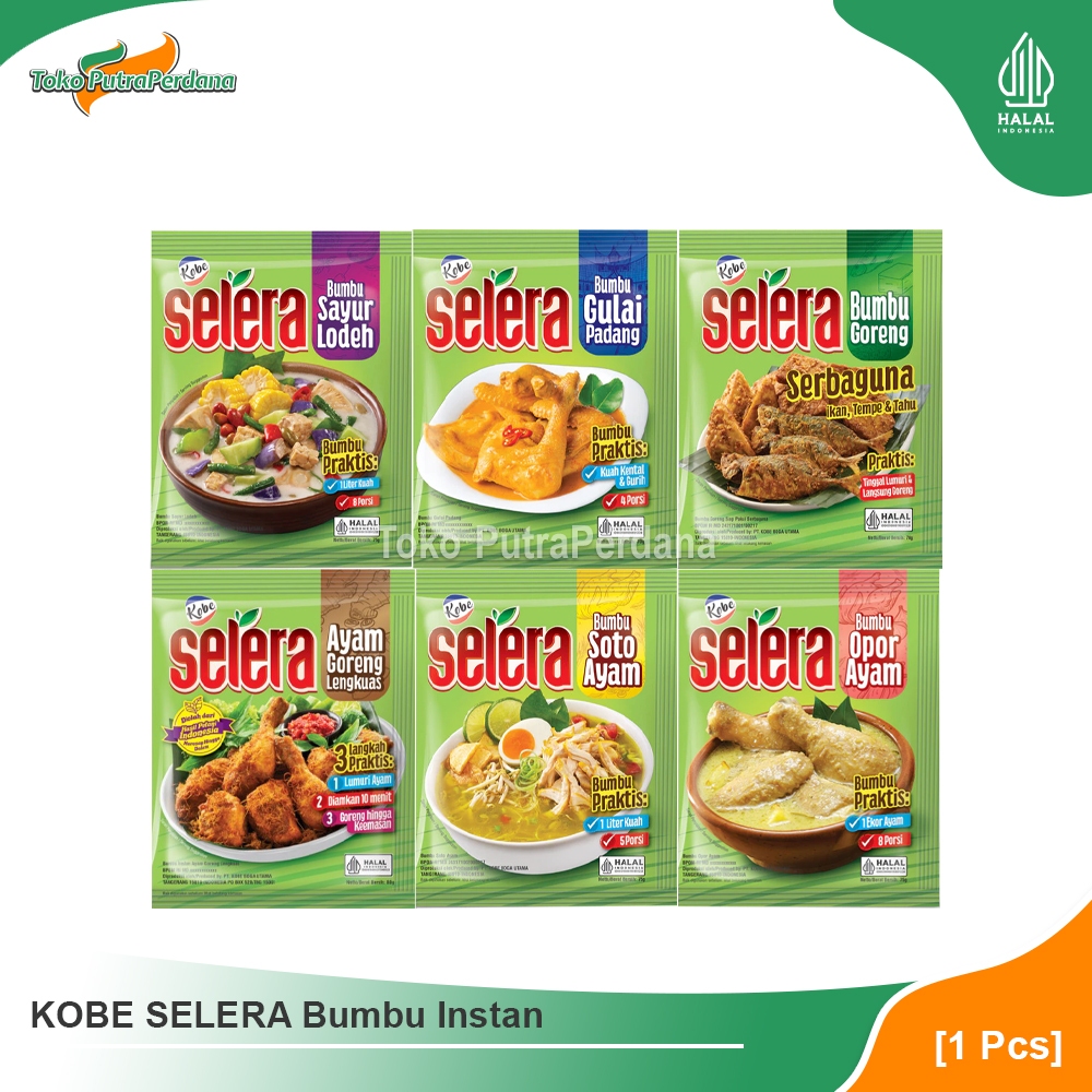 

KOBE SELERA Bumbu Instan Praktis (1 Pcs)