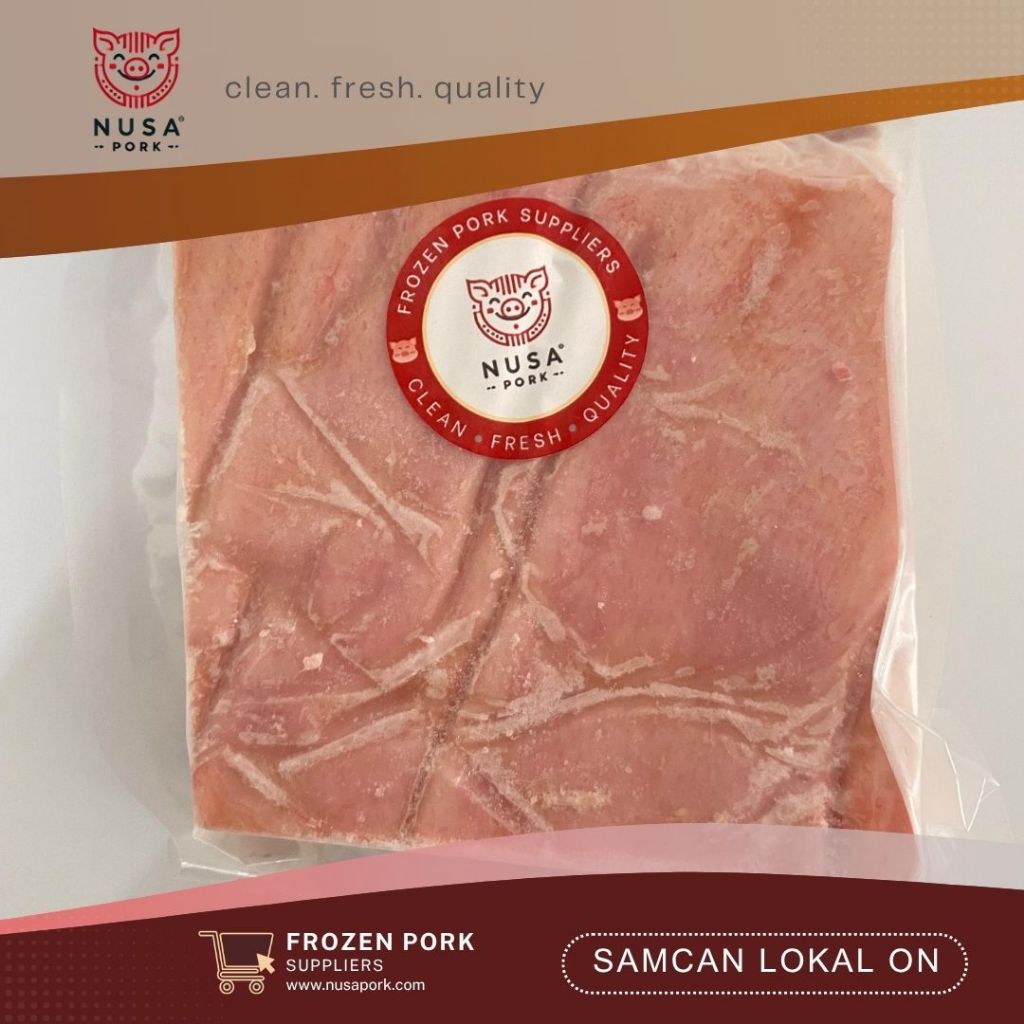

Samcan SR ON Utuh 1kg – Pork Belly dengan Kulit | Nusa Pork
