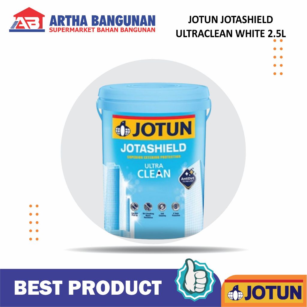 JOTUN JOTASHIELD ULTRA CLEAN 2.5 LTR
