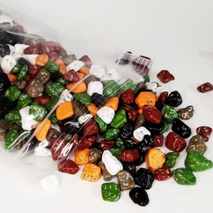 

Coklat kerikil 200gr / Coklat Batu Arab 200gr / Coklat oleh oleh umroh dan haji warna warni