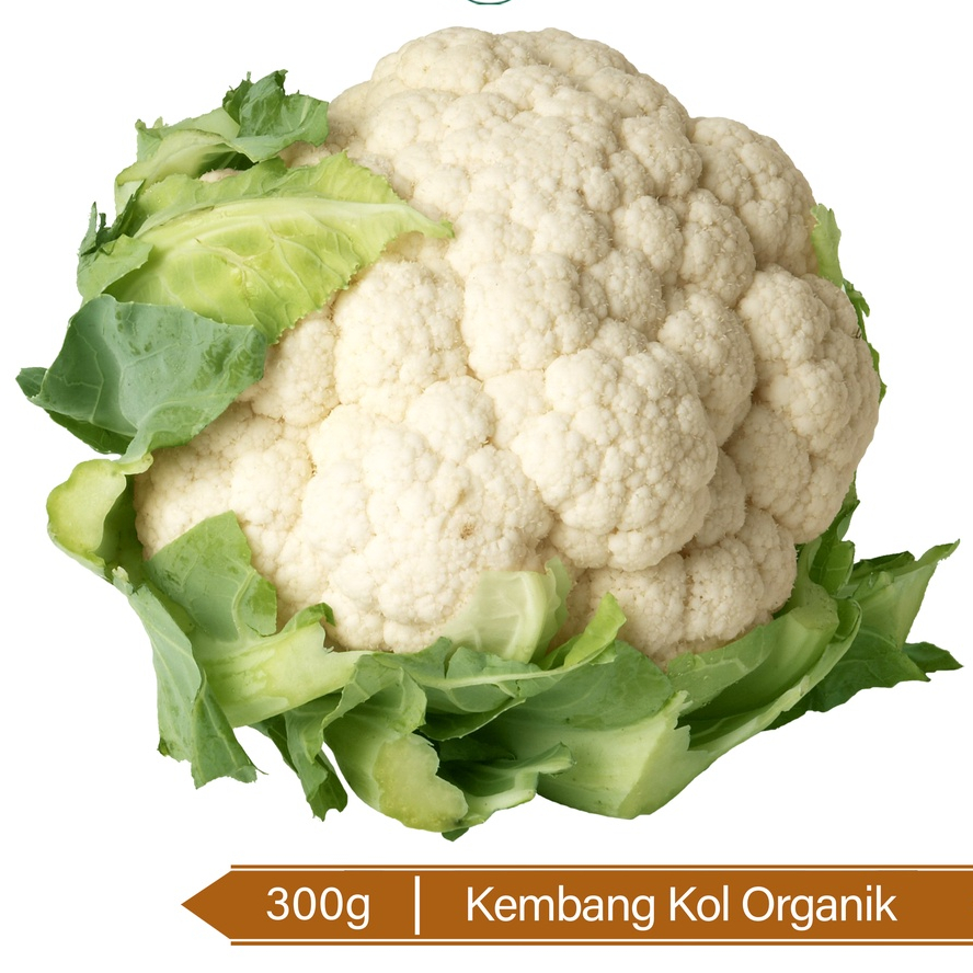 

Kembang Kol Organik 300g / Organic Cauliflower 300g