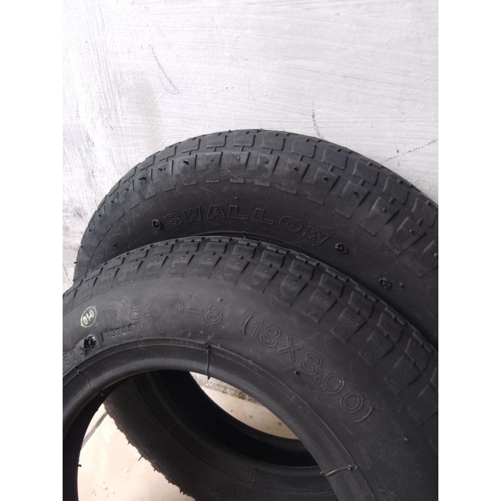 Ban Luar Gerobak Pasir Dorong Sorong Lori Arko Artco Artco 3.00 x 8 Swallow