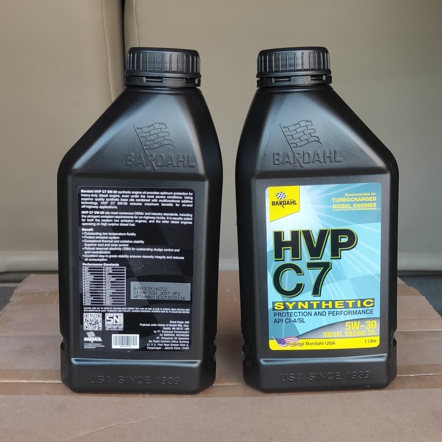 Bardahl HVP C7 5w30 CI-4 1 Liter