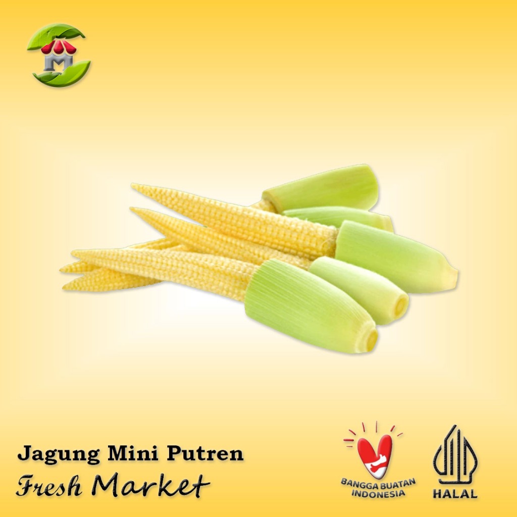 

[JAKBAR] Jagung Mini Putren Pack 250gr