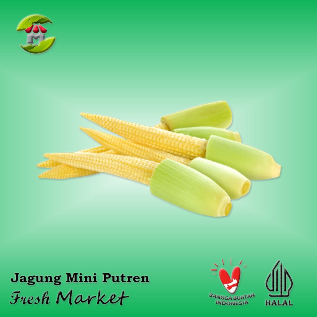 

[JAKPUS] Jagung Mini Putren Pack 250gr