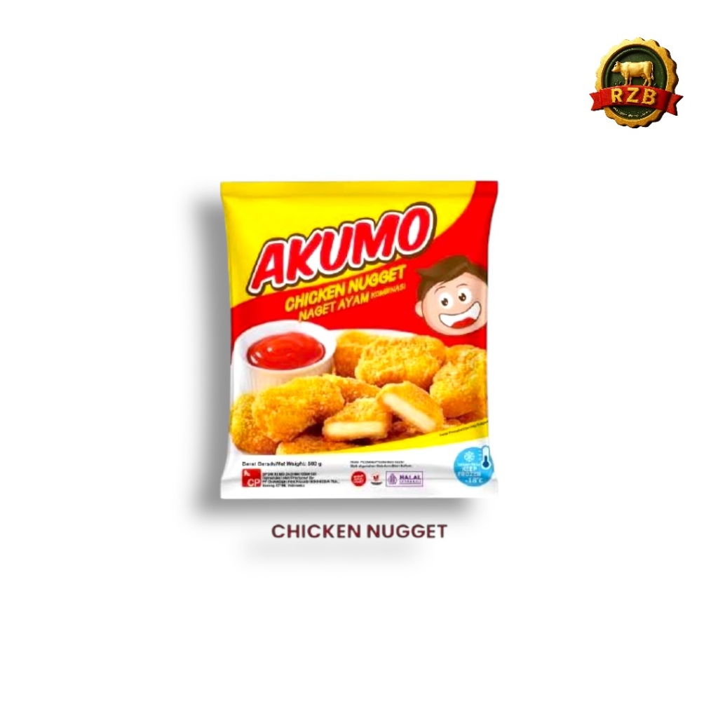 

Akumo Chicken Nugget 500gr