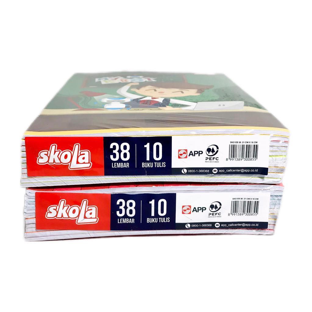 

Buku Tulis Sidu SKOLA / SIDU 1 Pcs 38 Lembar Murah / Buku Sekolah 1 Pcs isi 1 Buku 32 Lembar 50 Lembar