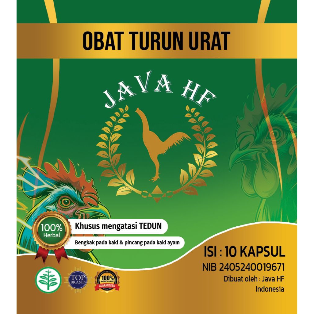 OBAT TURUN URAT / TEDUN pada ayam