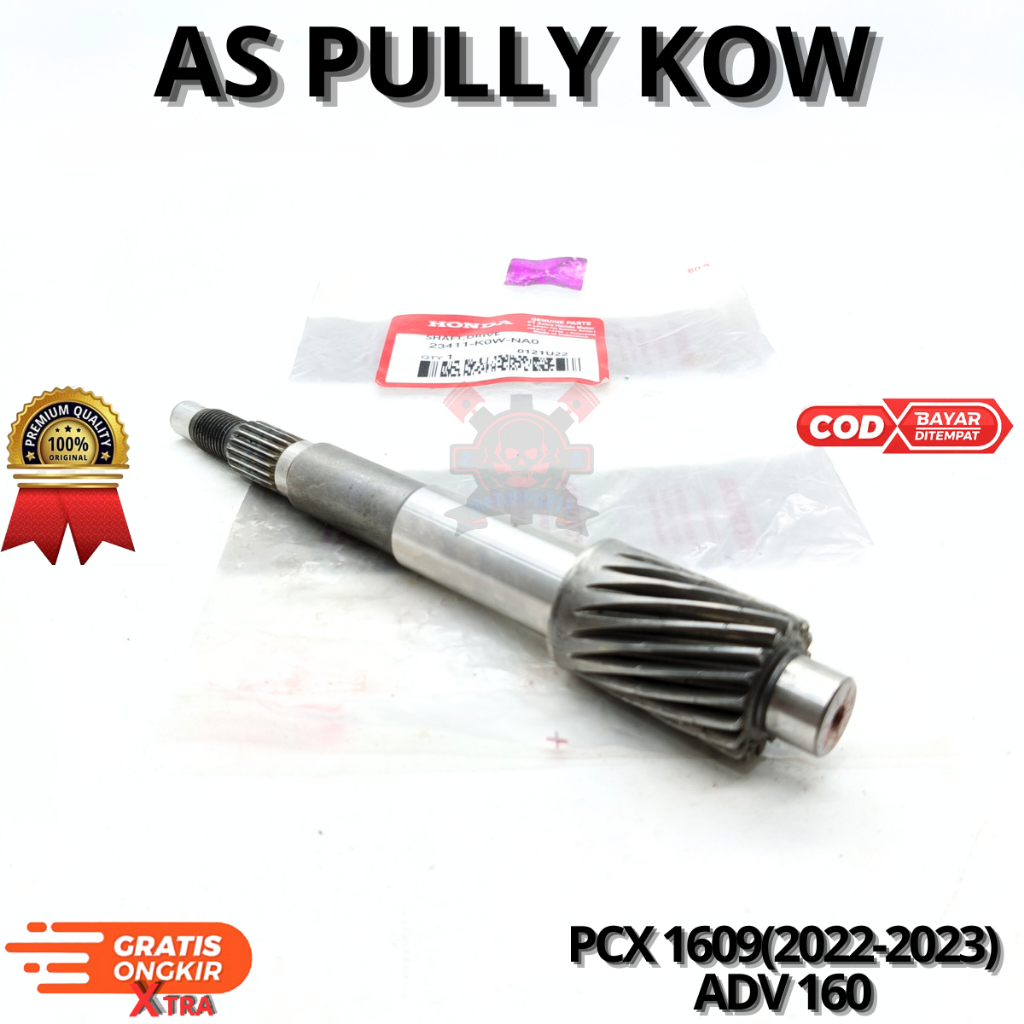 As Pully Honda KOW As Pulley PCX 160 ADV 160 Shaft Drive Puly Kualitas Original AHM