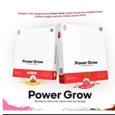 

powergrow susu peninggi badan 100% original