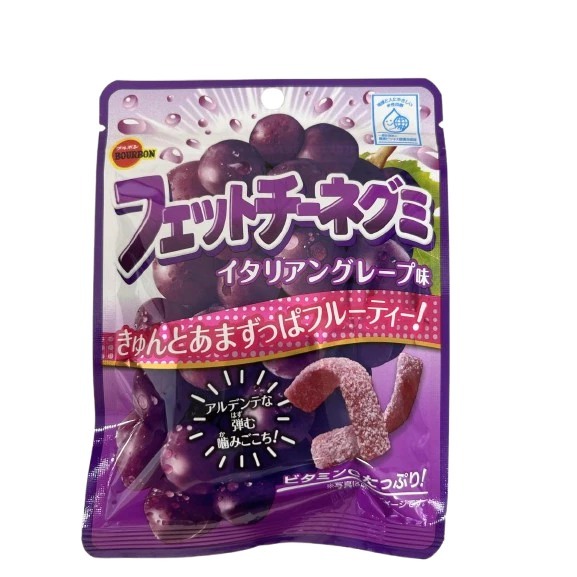 

Bourbon Fettuccine Gummy Italian Grape 50g
