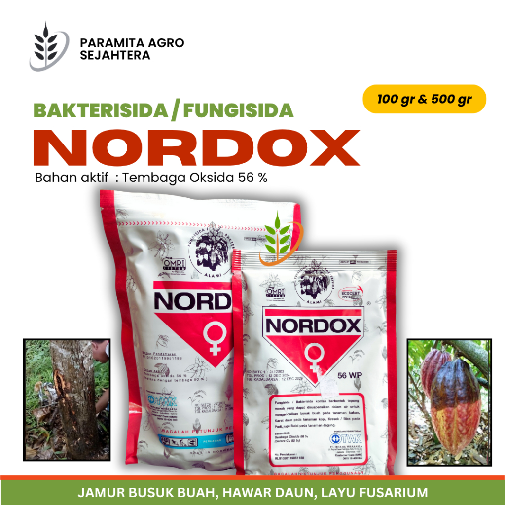 NORDOX 56WP FUNGISIDA BAKTERISIDA
