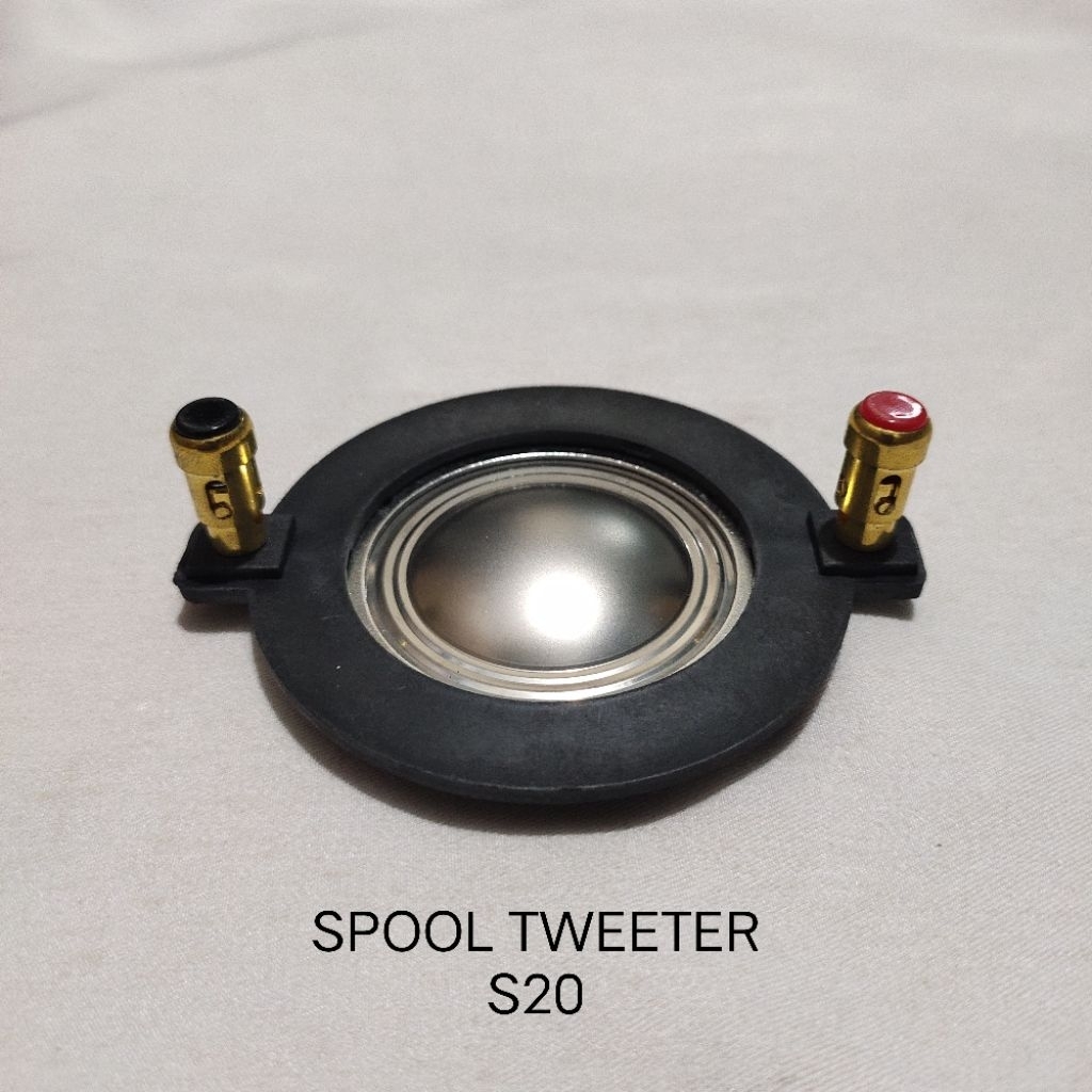 Spool Driver Tweeter S20 SPL Audio Spull Twiter