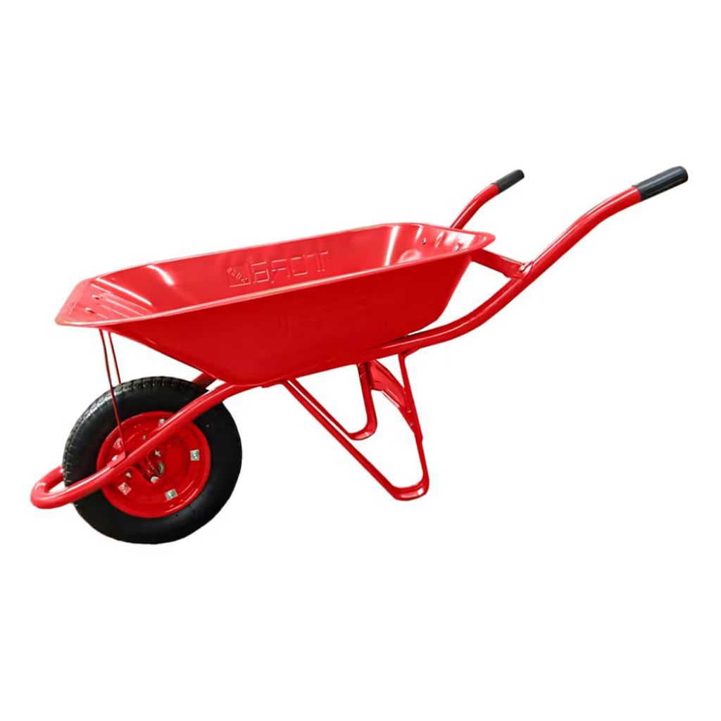 Gerobak Pasir Sorong Merah / Gerobak  Dorong 10kg