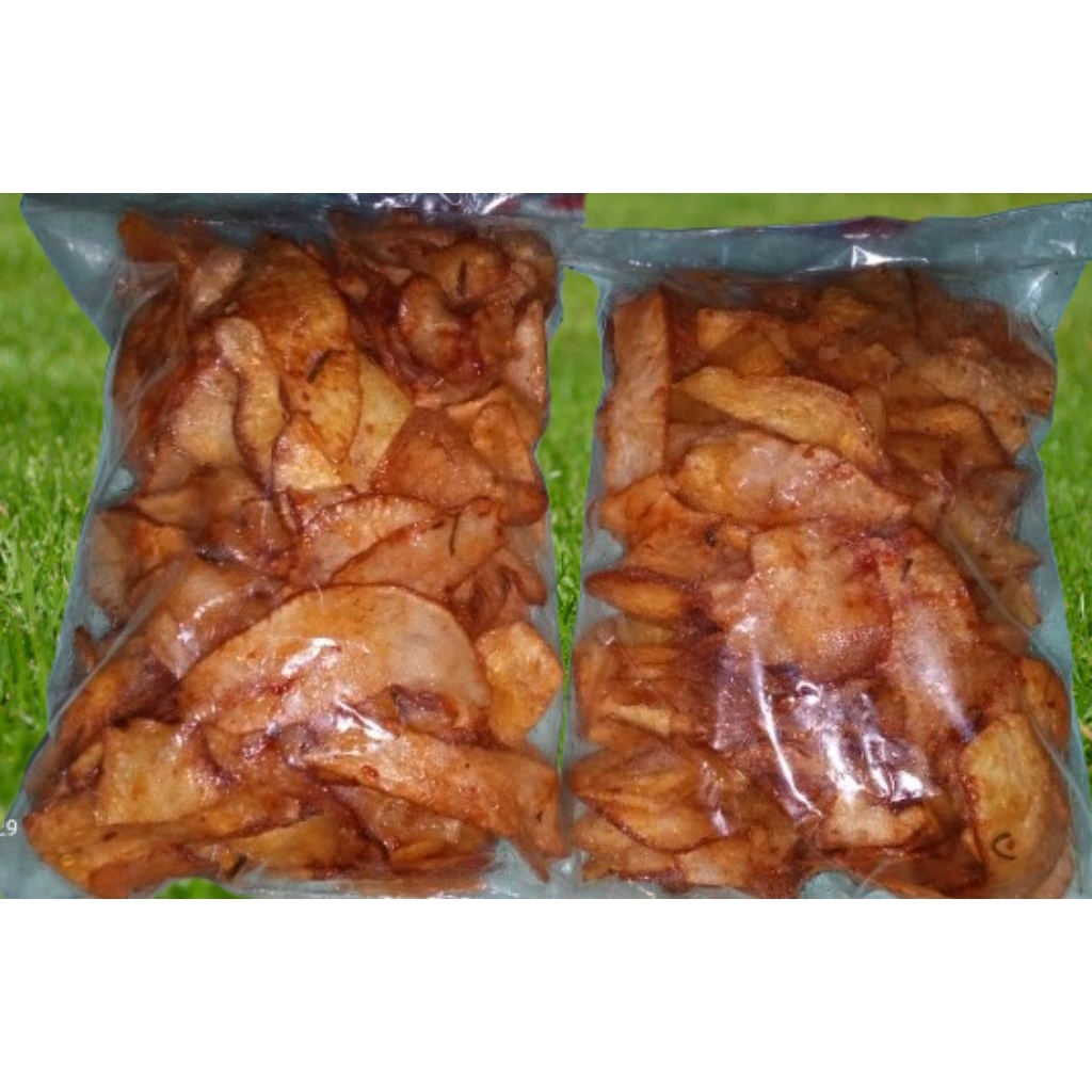 

KRIPIK SINGKONG BUMBU PEDAS MANIS