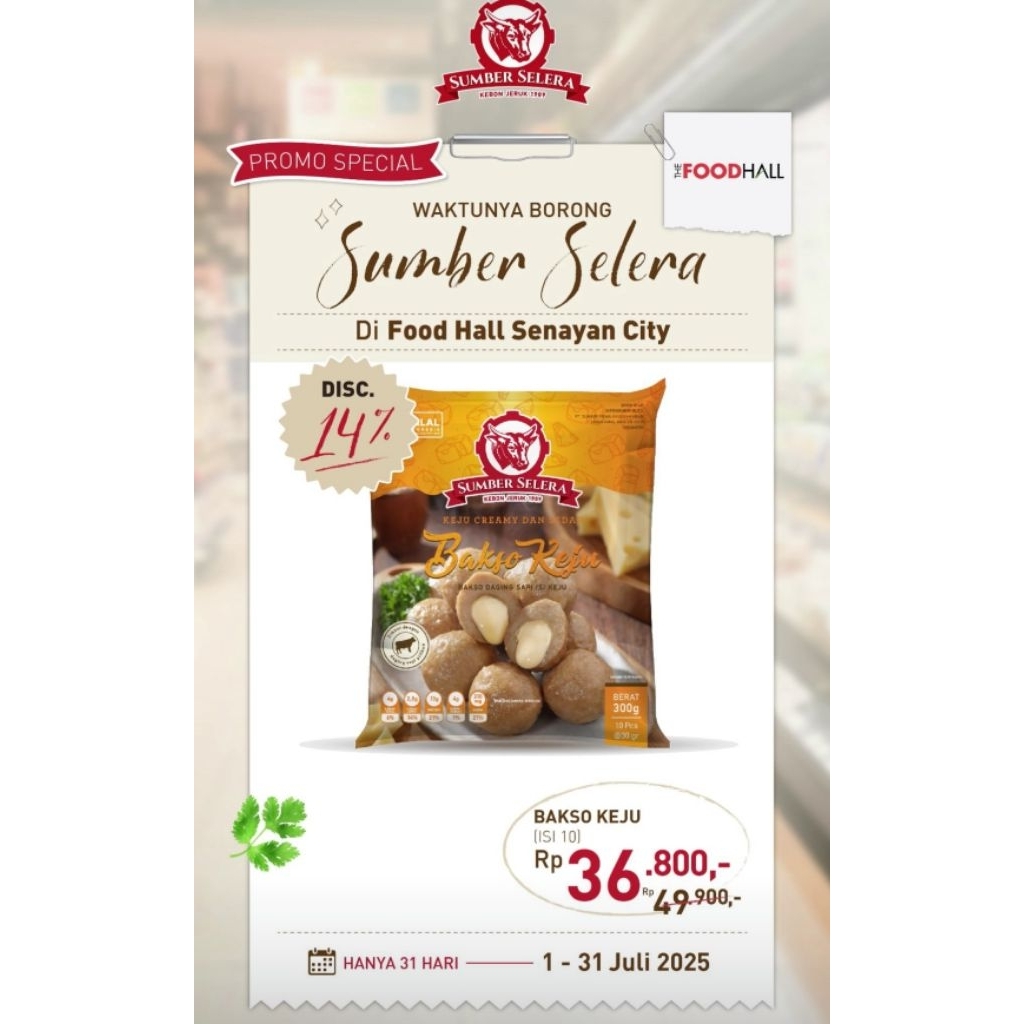 

bakso keju sumber selera