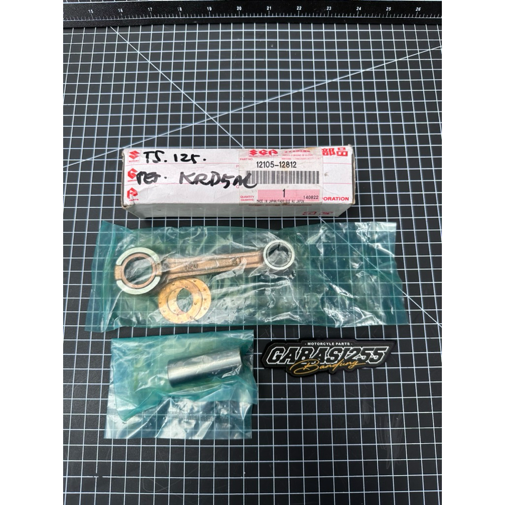 stang seher stang seker stang piston connecting rod suzuki ts 125 SUZUKI TS 125 original japan 12105