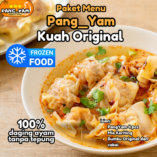 

Pangsit Ayam Kuah Original Bening Daun Jeruk Frozen Food