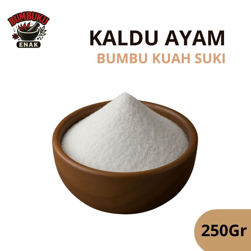 

Bumbu Kuah Suki Kaldu Ayam 250gr – Gurih Nikmat, Kuah Kaya Rasa untuk Steamboat & Shabu Praktis di Rumah