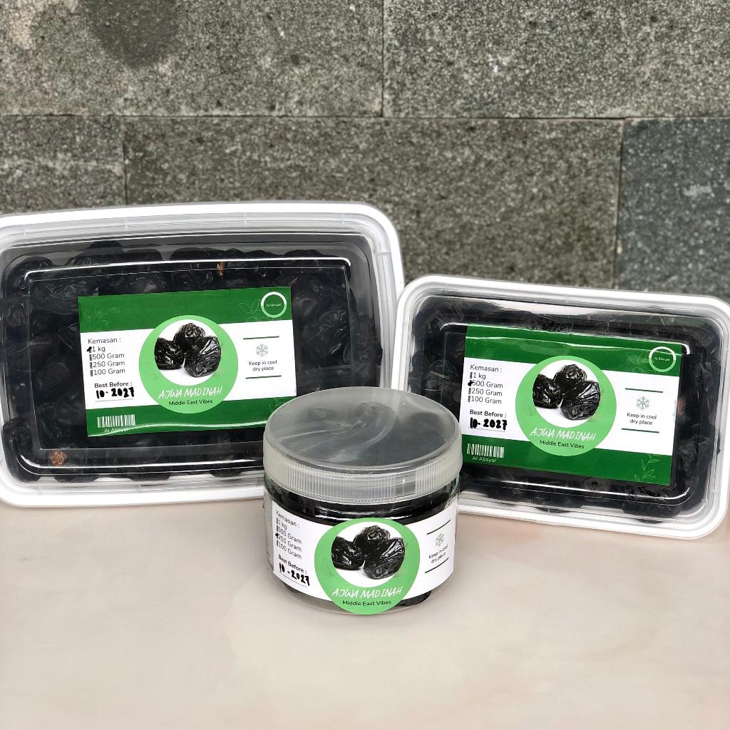 

Kurma Ajwa Premium Al Madinah Oleh Oleh Haji Umroh Kurma Nabi Jumbo Asli Madinah High Quality Kurma Ajwa 100%